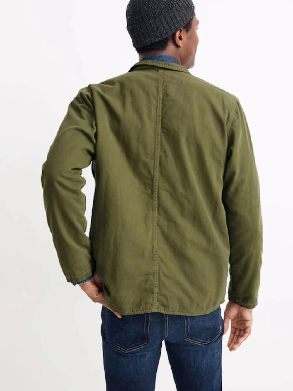 Mollusk Fall Deck Jacket in Olive